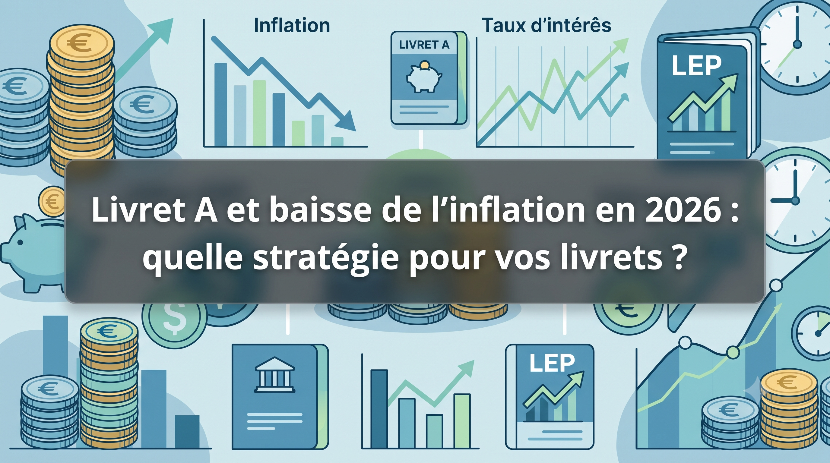 Livret A et baisse de l&rsquo;inflation en 2026 : quelle stratégie pour vos livrets ?