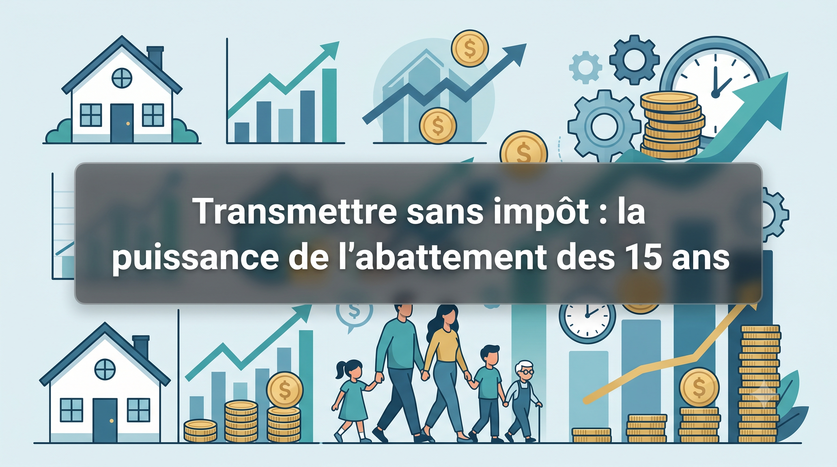 Transmettre sans impôt : la puissance de l&rsquo;abattement des 15 ans
