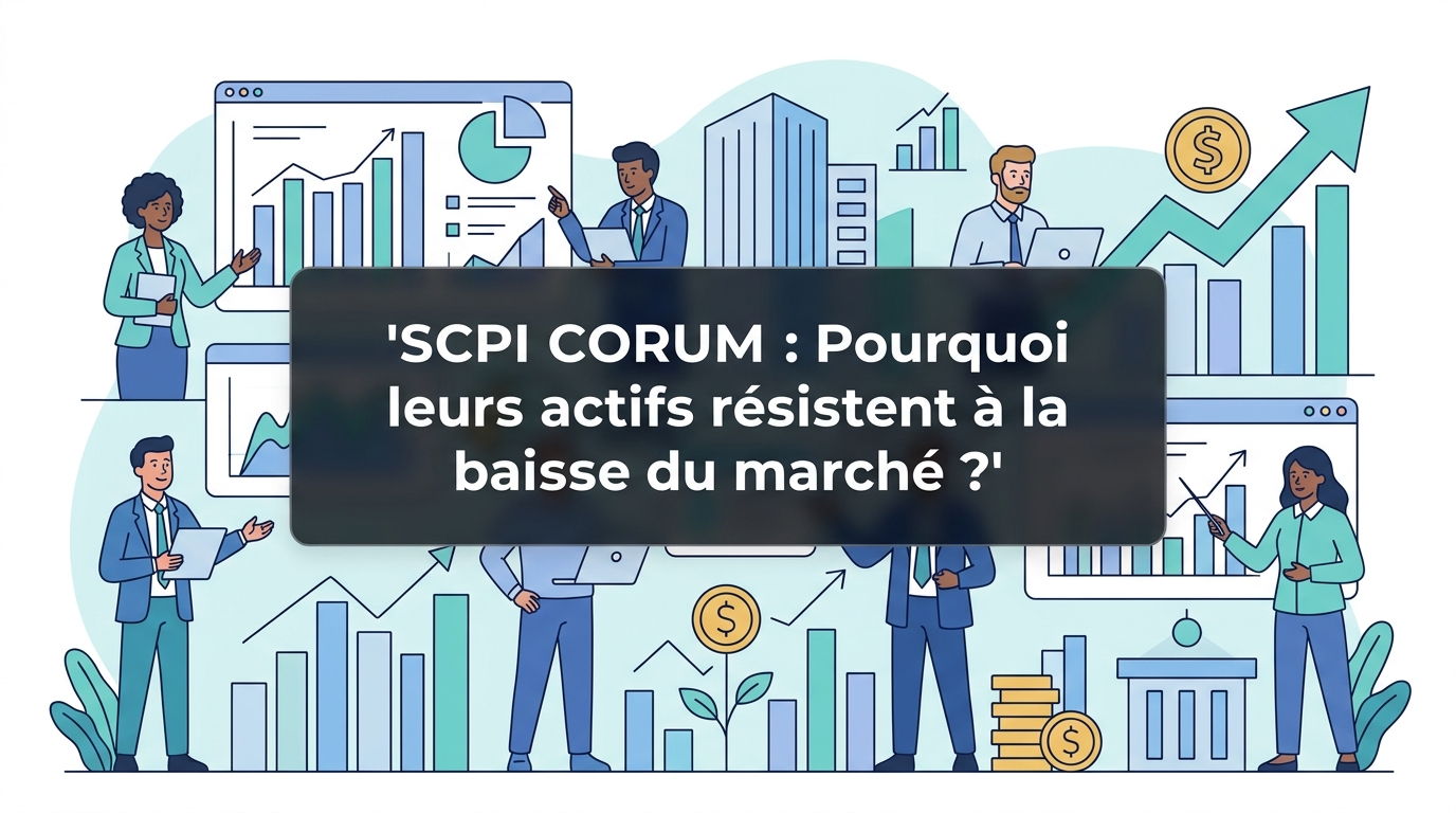 SCPI CORUM : Pourquoi leurs actifs résistent à la baisse ?